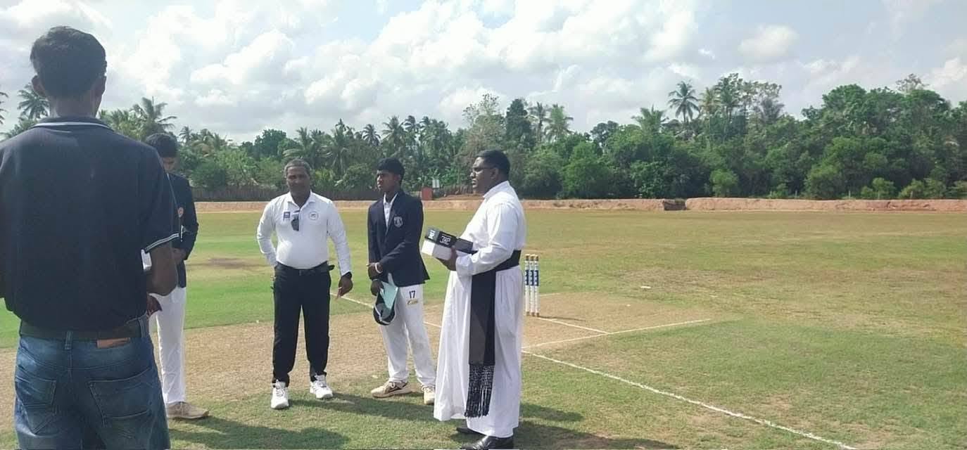 1st Semi Final: St. Joseph's College vs Prince of Wales College match action at DHH Turf Cricket Grounds Negombo — photo 2